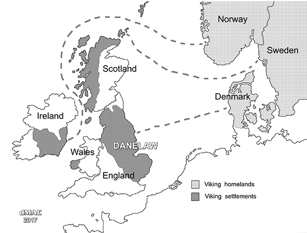 Viking settlements